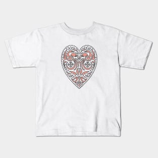 My Heart is in Paradise - Color: Blooming Dahlia Kids T-Shirt